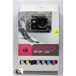 NEW SPORTS 1080P HI-DEFINITION ACTION CAM