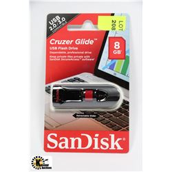 NEW 8GB SAN-DISK USB FLASH DRIVE X5