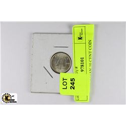 1942 CANADIAN 10 CENT COIN