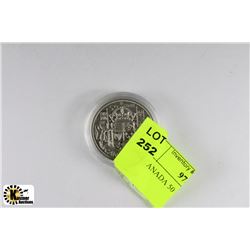 1954 CANADA 50 CENT PIECE