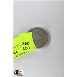 1919 NEWFOUNDLAND 50 CENT COIN