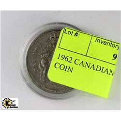 1962 CANADIAN 50 CENT SILVER COIN