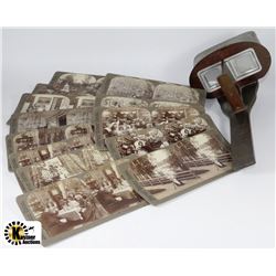 VINTAGE 3D VIEWER WITH CARDS