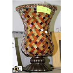 PARTYLITE GLOBAL FUSION HURRICANE GLOBE LAMP