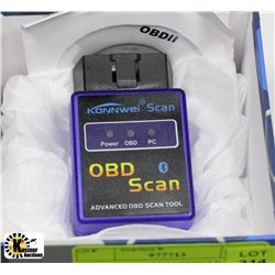 BLUETOOTH OBD2 VEHICLE SCANNER WITH SOFTWARE