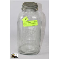 VINTAGE BALL MASON JAR WITH LID