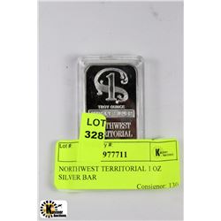 NORTHWEST TERRITORIAL 1 OZ SILVER BAR