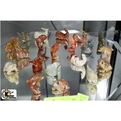 20 AQUATIC STONE CARVINGS FROM PERU