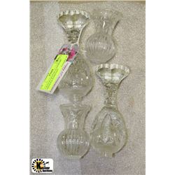 2 SETS OF CRYSTAL GLASSWARE - FRENCH & ROMANIAN