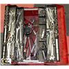 Image 1 : RED LARGE MASTERCRAFT TOOL BOX WITH TOOLS
