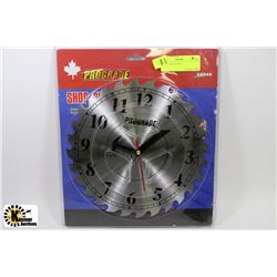 SAW BLADE CLOCK