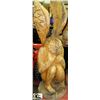 Image 1 : CHAINSAW CARVING ANGEL 5'H