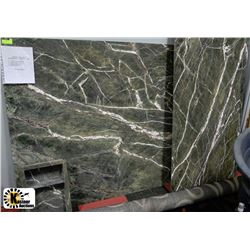 DESIGNER STONE PANELS RAINFOREST GREEN SHOWER