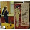 Image 1 : PAIR OF PARIS DESIGN PICTURES EACH SIZE 21"X36"