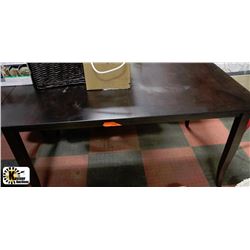 SHOWHOME DARK WOOD KITCHEN TABLE