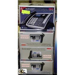 GROUP OF 4 RCA 2 LINE SPEAKER PHONES