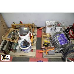 2 PALLETS OF SHOP SUPPLIES