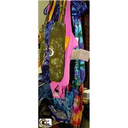 NEW LOT OF 7 BEACHWARE INCL. BATHING SUITS W/WRAPS