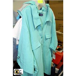 NEW LADIES 8 - SIZE 5XL SHORT SLEEVE TANK TOPS