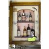 Image 1 : HANGING WINE SHADOW BOX DISPLAY
