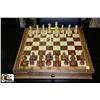 Image 1 : NEW WOOD CHESS BOARD SET