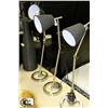 Image 1 : SHOWHOME SET OF 3 MATCHING TABLE LAMPS