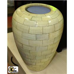 CONTEMPORARY VASE 17"H