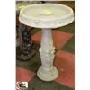 Image 1 : CONCRETE MUSHROOM BIRD BATH 16" X 23"