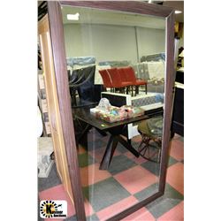 LARGE BEVELLED WALL MIRROR