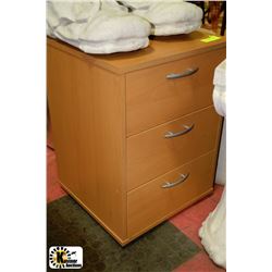 3 DRAWER NIGHT TABLE