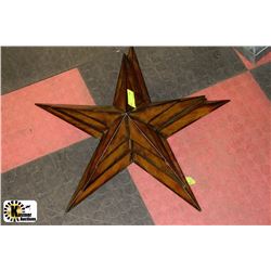 SHOWHOME SET OF 5 METAL WALL HANGING STARS
