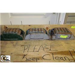 COLLECTION OF THREE HIMAN ROLLERS