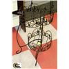 Image 1 : 3 TIER BLACK METAL PLANT STAND 23' TALL