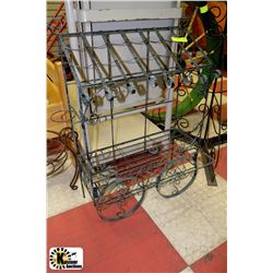 WROUGHT IRON PLANT STAND