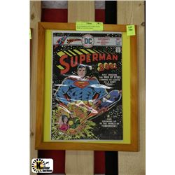 DC SUPERMAN 2001 COMIC BOOK DISPLAY 30 CENT ISSUE