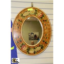 HAND PAINTED MIRROR