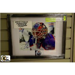 DEVAN DUBNYK GUARANTEED AUTHENTIC AUTOGRAGH