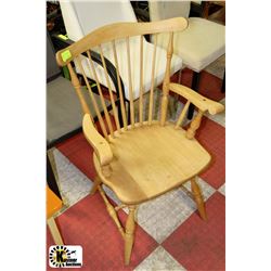 WOOD ARMCHAIR