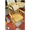 Image 1 : WOOD ARMCHAIR