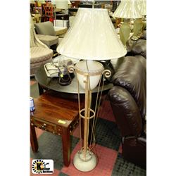 UNIQUE FLOOR LAMP WITH SHADE 60"HIGH