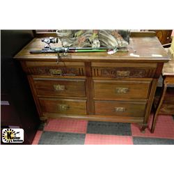 6 DRAWER SIDEBOARD 48" X 19" X 36" HIGH