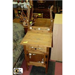 HAND PAINTED WASH STAND