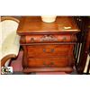 Image 1 : 3 DRAWER NIGHT TABLE 18" X 28" X 30" HIGH
