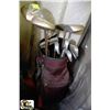 Image 1 : LADIES SPECTRA GOLF CLUB SET AND BAG