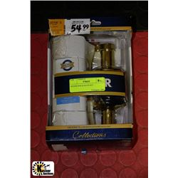 WEISER BED & BATH HANDLE SET