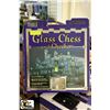 Image 1 : GLASS CHESS + CHECKERS SET