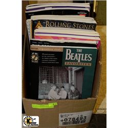 BOX OF GUITAR MUSIC BOOKS INCL. BEATLES,