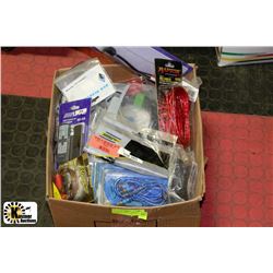 LOT OF CAR AUDIO ACCESSORIES