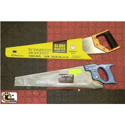 TWO NEW SAWS