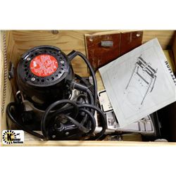 CRAFTSMAN ROUTER EDGE GUIDE & CONTOUR FINGER